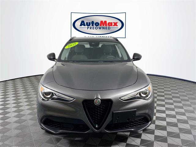 used 2021 Alfa Romeo Stelvio car, priced at $27,001