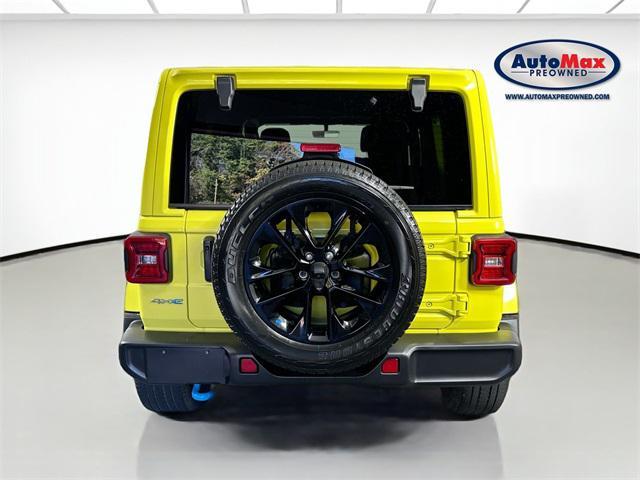 used 2022 Jeep Wrangler Unlimited 4xe car, priced at $33,000