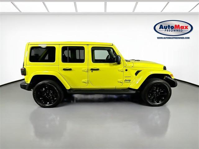 used 2022 Jeep Wrangler Unlimited 4xe car, priced at $33,000