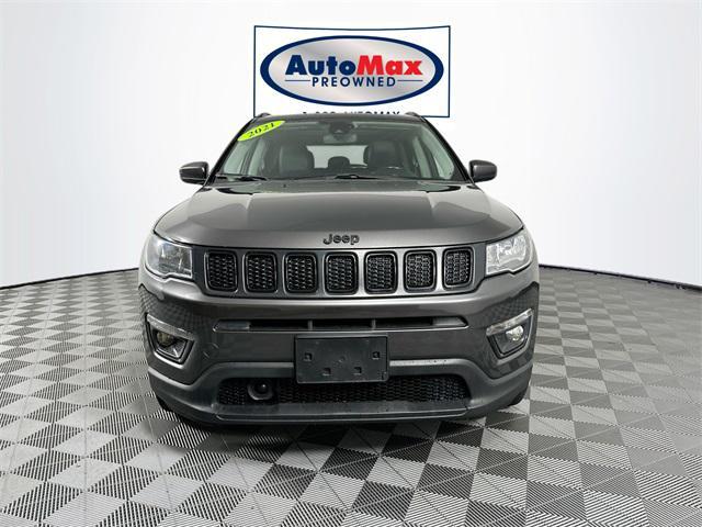 used 2021 Jeep Compass car, priced at $20,501