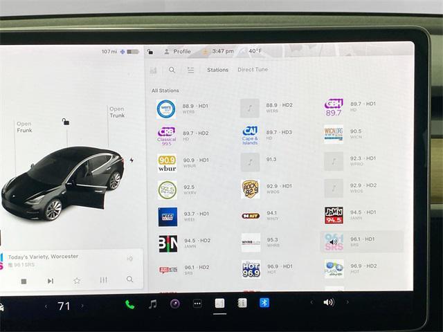 used 2019 Tesla Model 3 car, priced at $26,001