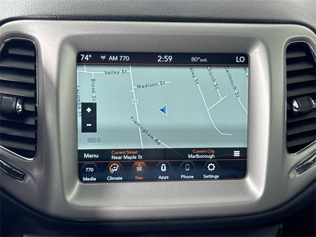 used 2021 Jeep Compass car, priced at $22,500