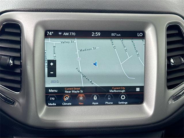used 2021 Jeep Compass car, priced at $20,500