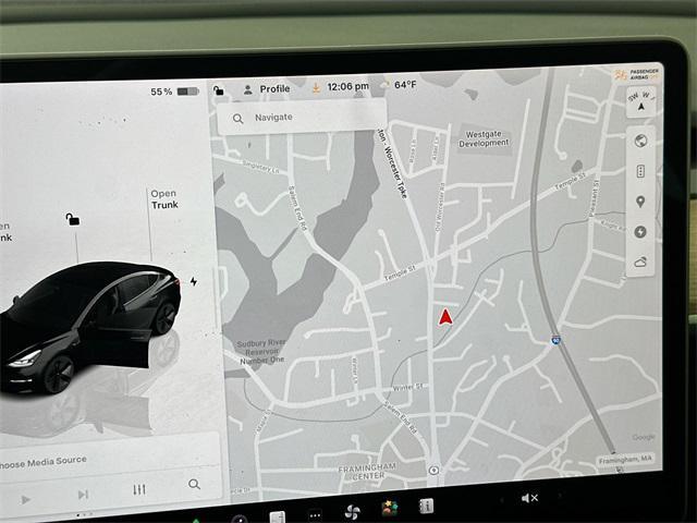 used 2023 Tesla Model 3 car, priced at $28,000