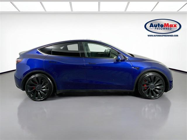 used 2023 Tesla Model Y car, priced at $28,500