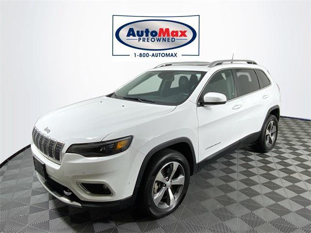 used 2021 Jeep Cherokee car, priced at $22,000