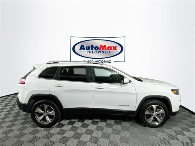 used 2021 Jeep Cherokee car, priced at $22,000