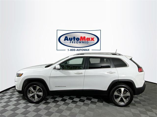 used 2021 Jeep Cherokee car, priced at $22,000