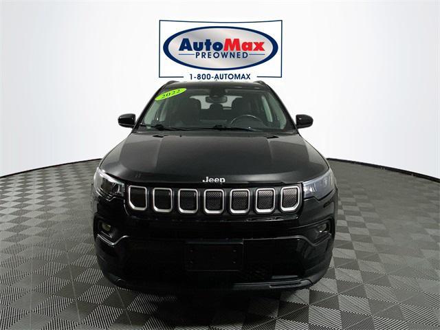 used 2022 Jeep Compass car, priced at $21,500