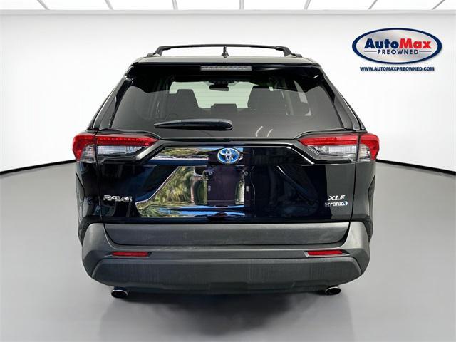used 2021 Toyota RAV4 Hybrid car, priced at $28,000