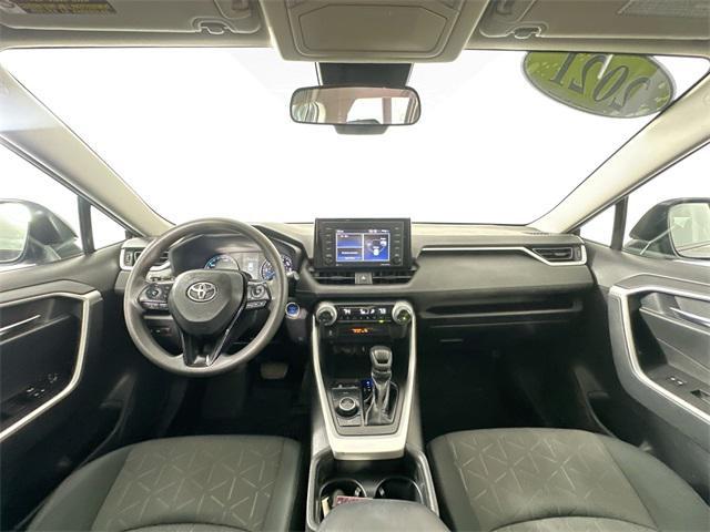 used 2021 Toyota RAV4 Hybrid car, priced at $28,000