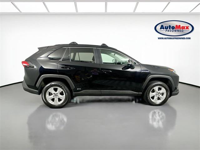 used 2021 Toyota RAV4 Hybrid car, priced at $28,000