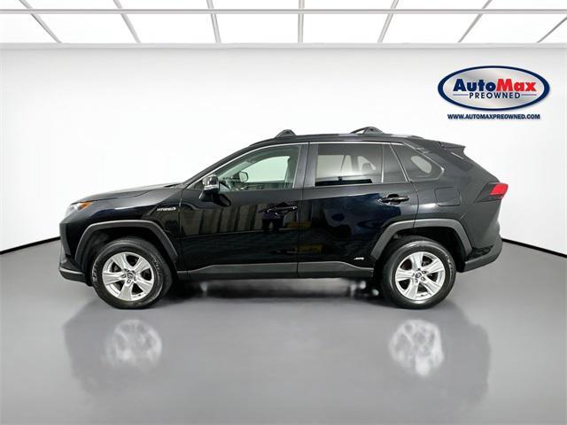 used 2021 Toyota RAV4 Hybrid car, priced at $28,000