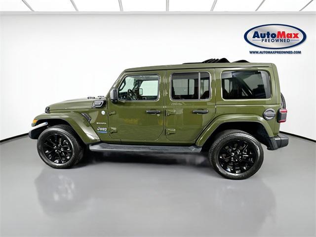used 2022 Jeep Wrangler Unlimited 4xe car, priced at $33,000