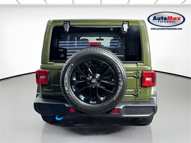 used 2022 Jeep Wrangler Unlimited 4xe car, priced at $33,000