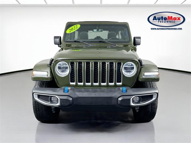 used 2022 Jeep Wrangler Unlimited 4xe car, priced at $33,000
