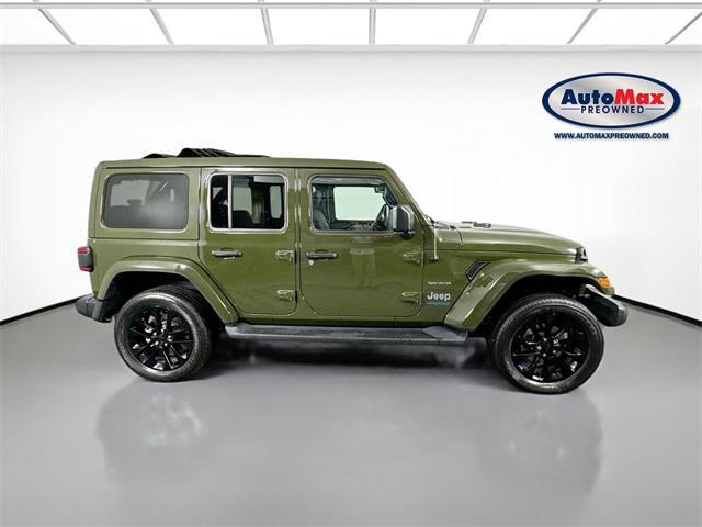 used 2022 Jeep Wrangler Unlimited 4xe car, priced at $33,000