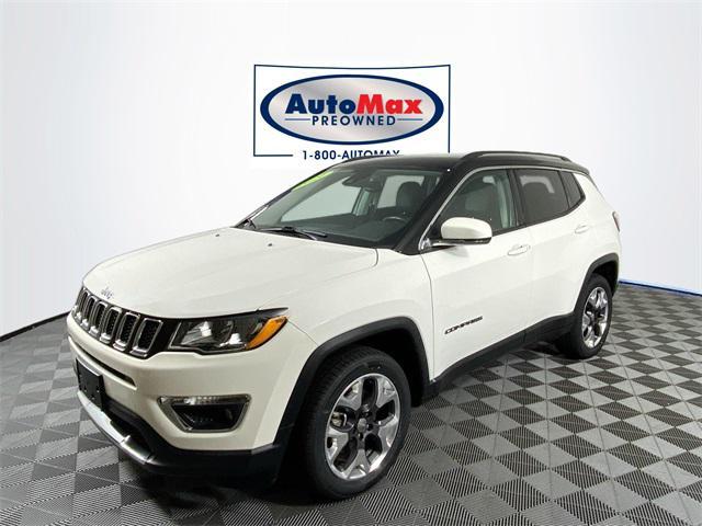 used 2021 Jeep Compass car, priced at $22,500