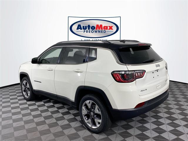 used 2021 Jeep Compass car, priced at $22,500