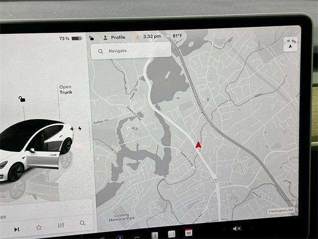 used 2022 Tesla Model 3 car, priced at $27,000