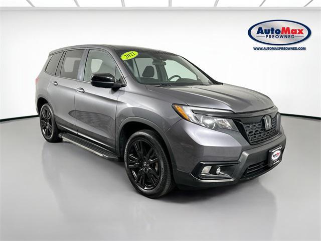 used 2021 Honda Passport car, priced at $25,500
