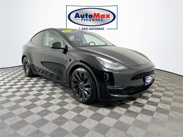 used 2021 Tesla Model Y car, priced at $30,000