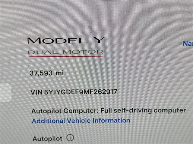 used 2021 Tesla Model Y car, priced at $30,000