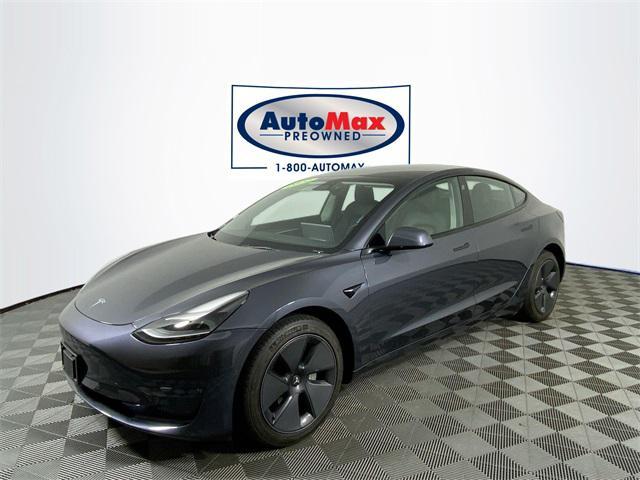 used 2022 Tesla Model 3 car, priced at $28,999