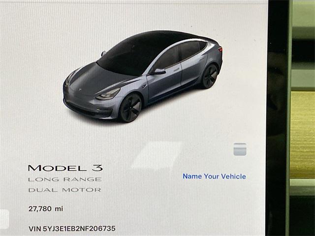 used 2022 Tesla Model 3 car, priced at $28,999