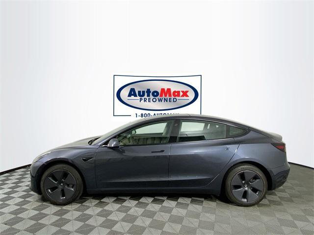 used 2022 Tesla Model 3 car, priced at $28,999