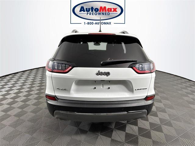 used 2021 Jeep Cherokee car, priced at $23,000