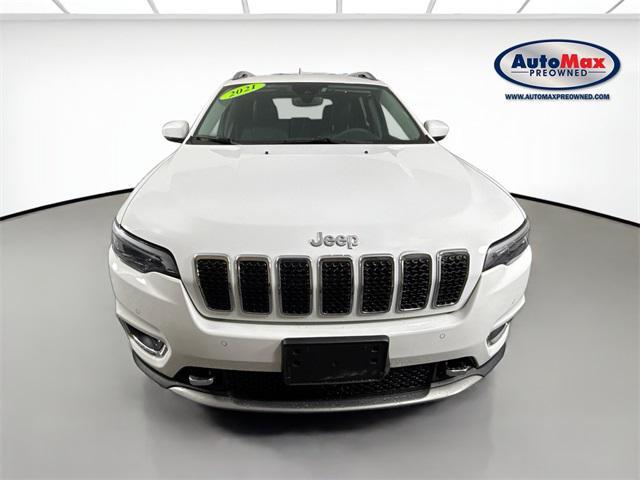 used 2021 Jeep Cherokee car, priced at $21,000