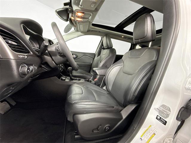 used 2021 Jeep Cherokee car, priced at $23,000