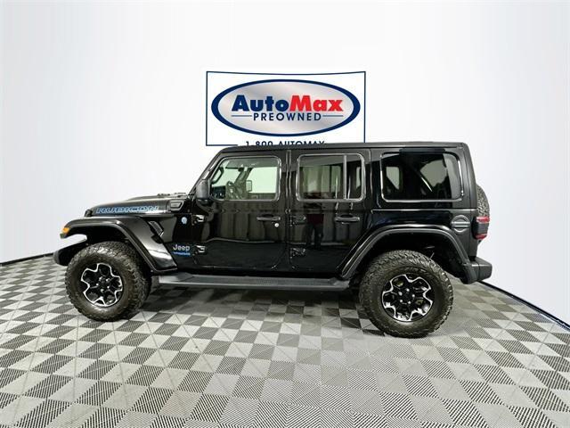 used 2021 Jeep Wrangler Unlimited 4xe car, priced at $39,500