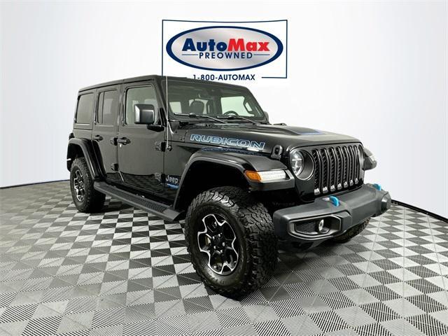 used 2021 Jeep Wrangler Unlimited 4xe car, priced at $40,500