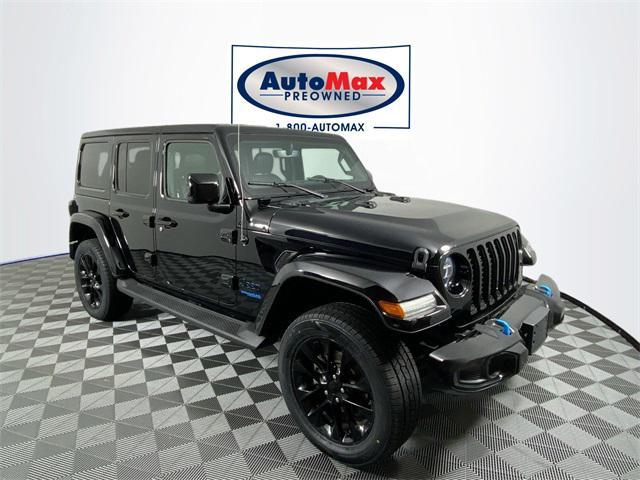 used 2021 Jeep Wrangler Unlimited 4xe car, priced at $31,000