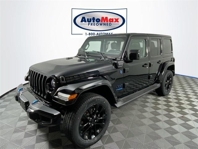 used 2021 Jeep Wrangler Unlimited 4xe car, priced at $31,000