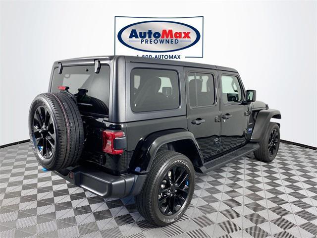 used 2022 Jeep Wrangler Unlimited 4xe car, priced at $30,000