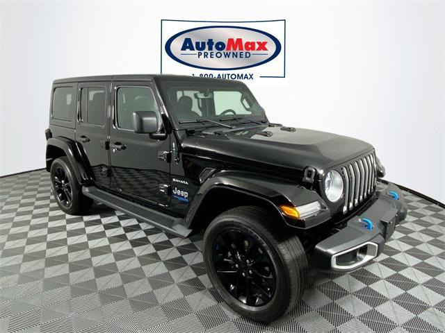 used 2022 Jeep Wrangler Unlimited 4xe car, priced at $30,500