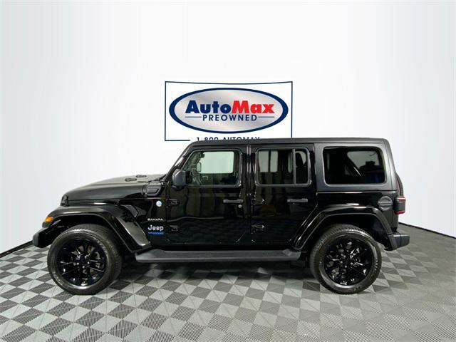 used 2022 Jeep Wrangler Unlimited 4xe car, priced at $30,000