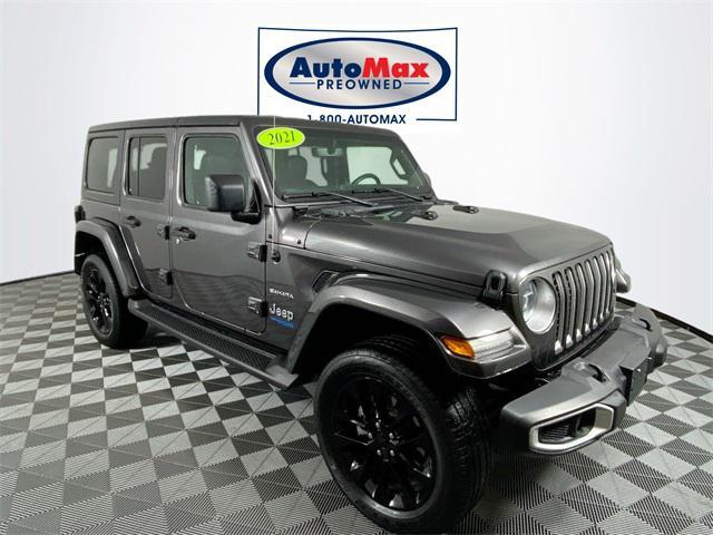 used 2021 Jeep Wrangler Unlimited car, priced at $33,000