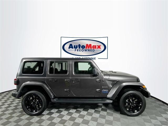 used 2021 Jeep Wrangler Unlimited 4xe car, priced at $32,001