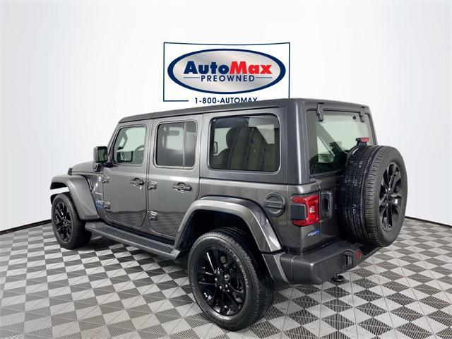 used 2021 Jeep Wrangler Unlimited 4xe car, priced at $32,001