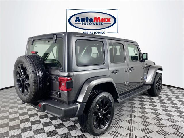 used 2021 Jeep Wrangler Unlimited 4xe car, priced at $32,001