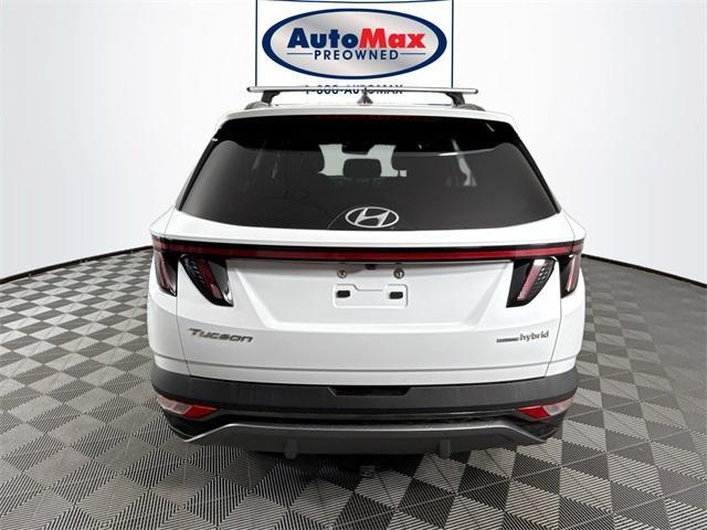 used 2022 Hyundai TUCSON Hybrid car, priced at $27,500