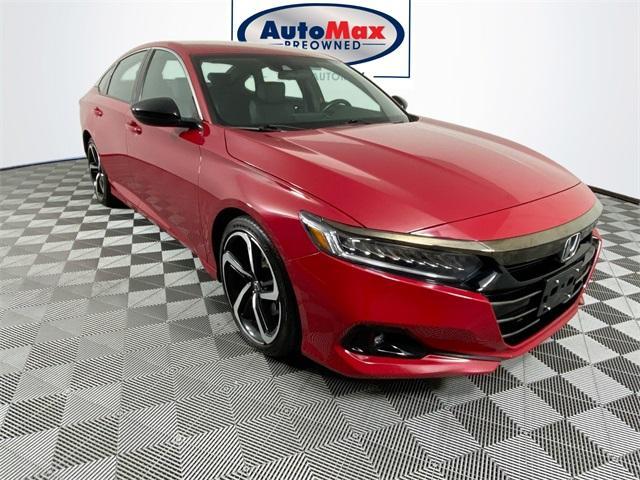 used 2021 Honda Accord car, priced at $25,500