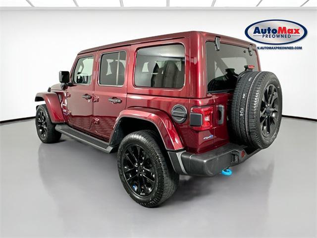 used 2022 Jeep Wrangler Unlimited 4xe car, priced at $30,500