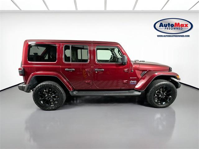 used 2022 Jeep Wrangler Unlimited 4xe car, priced at $30,500