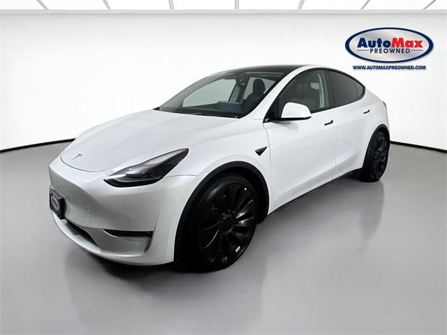 used 2022 Tesla Model Y car, priced at $29,500