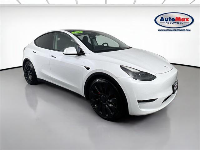 used 2022 Tesla Model Y car, priced at $29,500